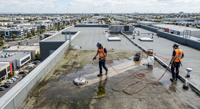 Industrial Roof Cleaning