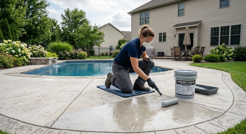 Concrete Deck Sealing in Puyallup, WA