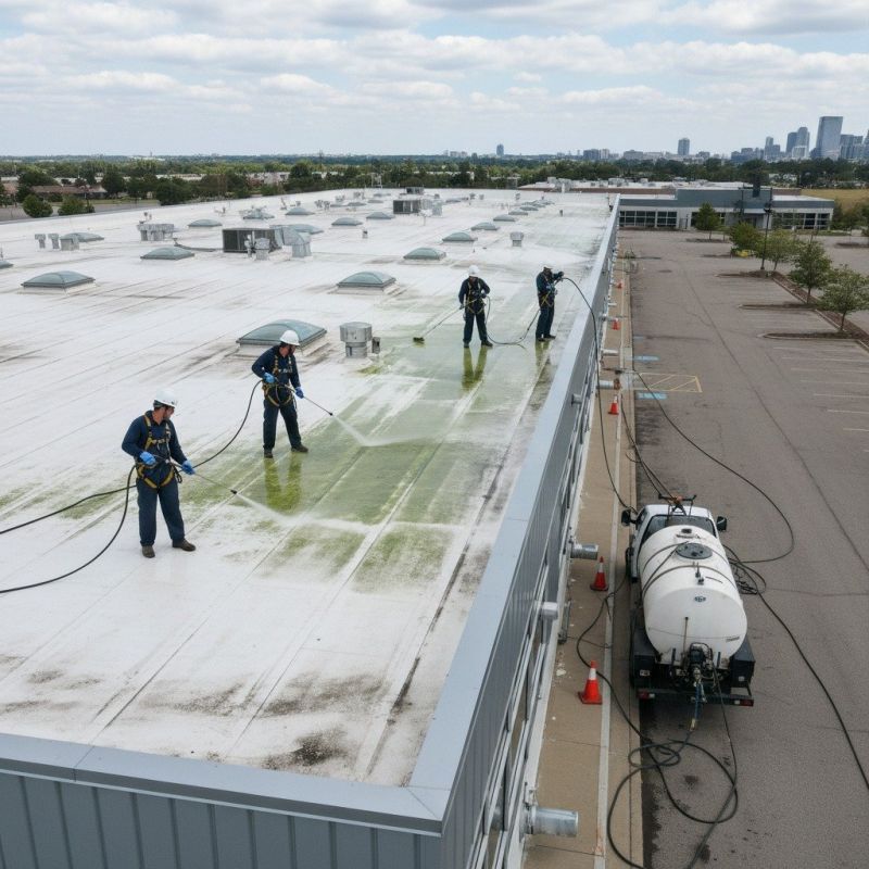 Industrial Roof Cleaning